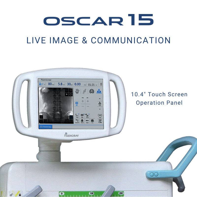 OSCAR 15 user-friendly touch screen