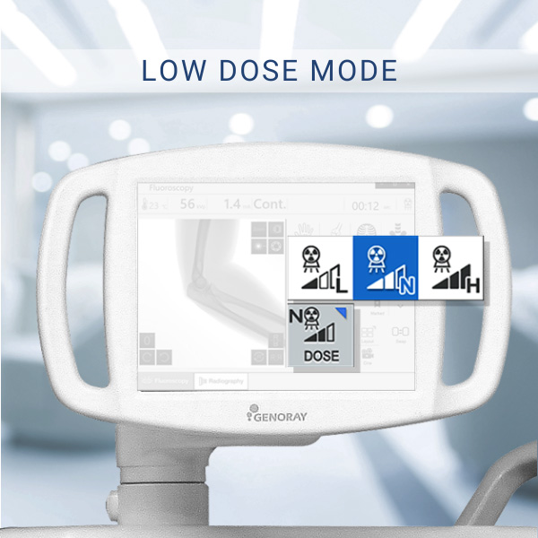C-Arm Radiation Safety Low Dose Mode